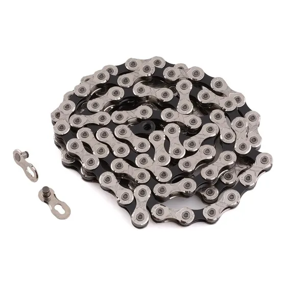Cadena Kmc X10 Silver Black 10v Compatible Shimano Sram Color Plateado