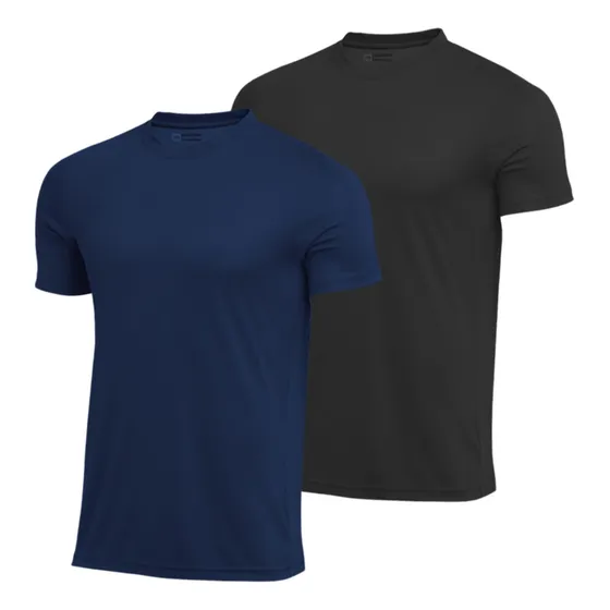 2x Camiseta Deportiva Dry Fit Entrenamiento Plus Size Adulto