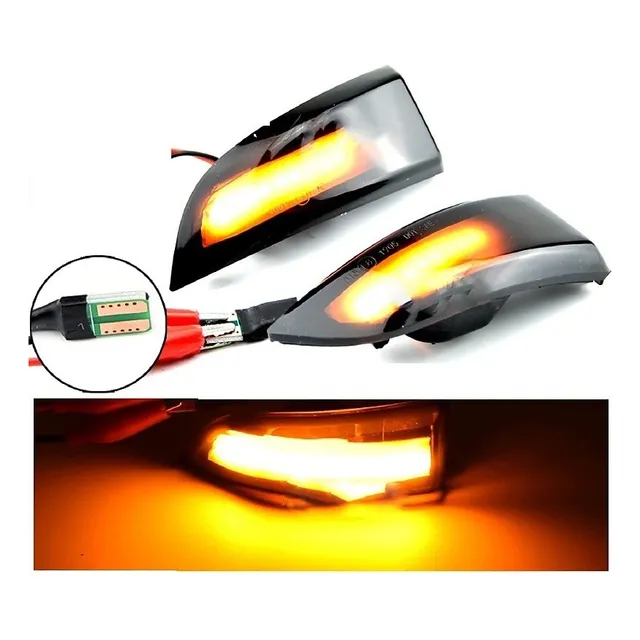 2x Intermitentes Dinámicos For Renault Megane 3 Mk3 Iii Rs