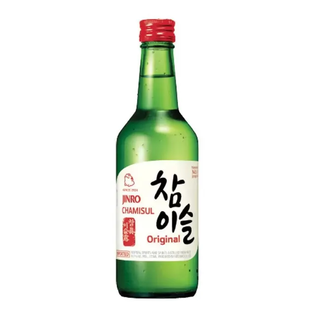 Soju Original Importada Chamisul  Hitejinro 360ml - Nature