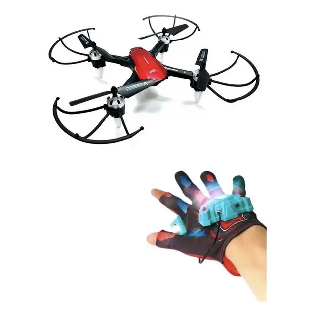 Drone Luciérnaga Control Remoto Por Inducción Mano Guante G3