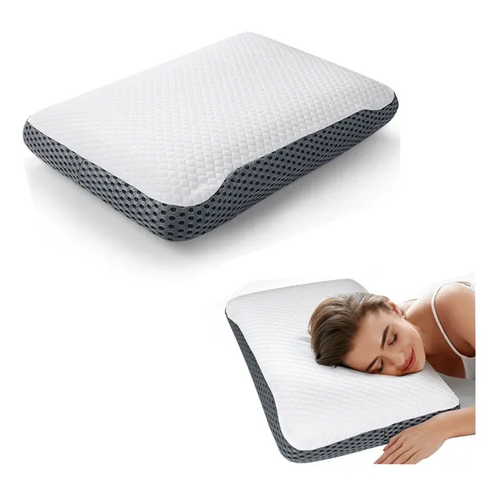 Almohada Memory Foam Ortopedica Cervical Gel Neck King Size