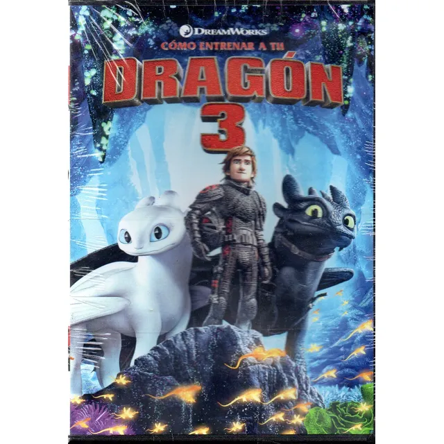 Cómo Entrenar A Tu Dragón 3 - Dvd Nuevo Orig Cerrado - Mcbmi