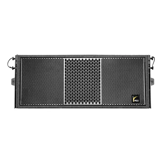 Bafle Activo Melo para Arreglo Lineal Mattur210 Color Negro