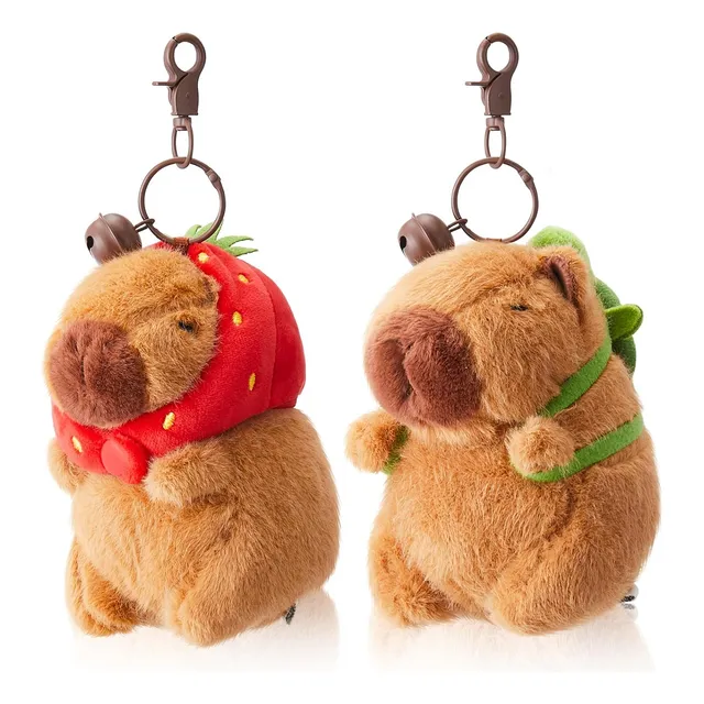 Chiguire Capibara Capy Llavero Fresa Tortuga Tienda Fisica