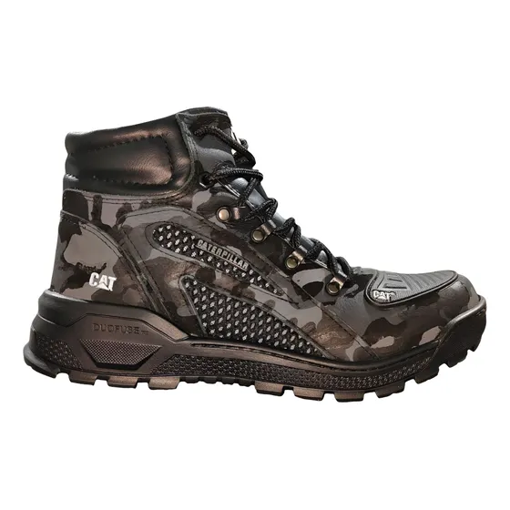 Borcego Bota Caterpillar Camuflado Militar