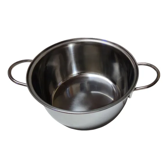 Olla 24cm Acero Inoxidable 5 Litros Slow Fire Induccion