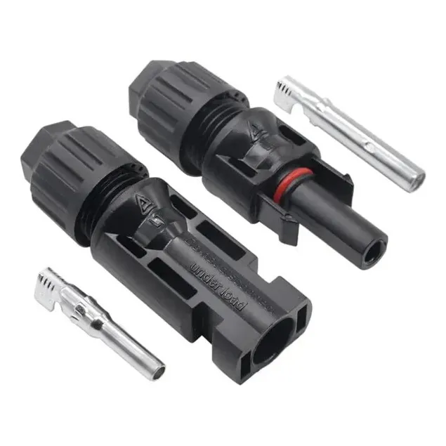 Conector De Empalme Mc4 Para Paneles Solares X 2unid