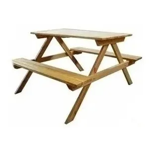 Mesa Picnic Madera Pino 120mts Cartan 6199 Xavi