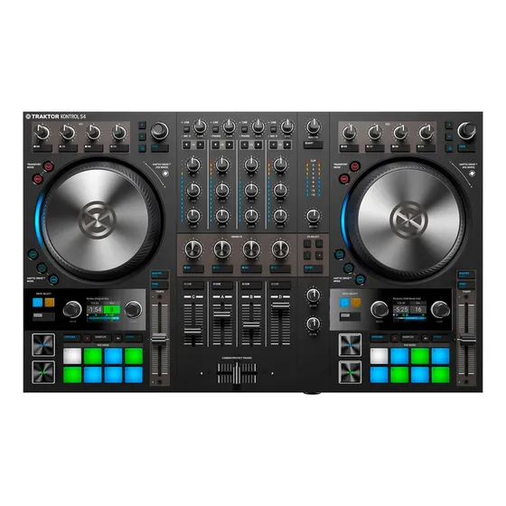 Controlador De Dj Native Inst 4c Traktor Kontrol S4