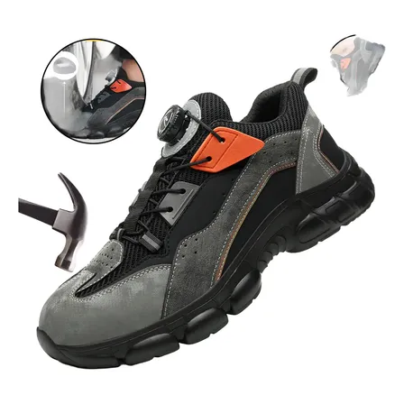Tenis Zapato De Seguridad Hombre Antideslizante Industrial