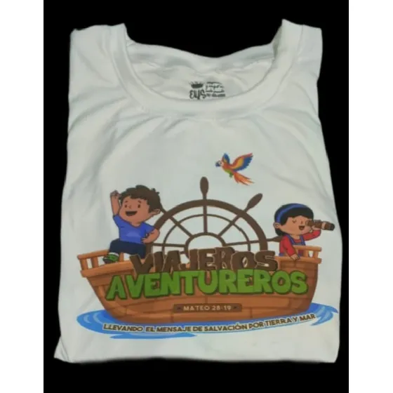 Franelas Con El Logo De La Ebv 2025 Viajeros Aventureros