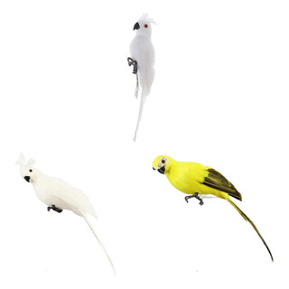 Figuritas De Loros Artificiales De 3 Uds Para Regalo De Figuritas De Loros Artificiales De 3 Uds Para Regalo De