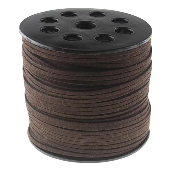 3mm / 91 Metros Cordón De Multicolor Para Café Oscuro .