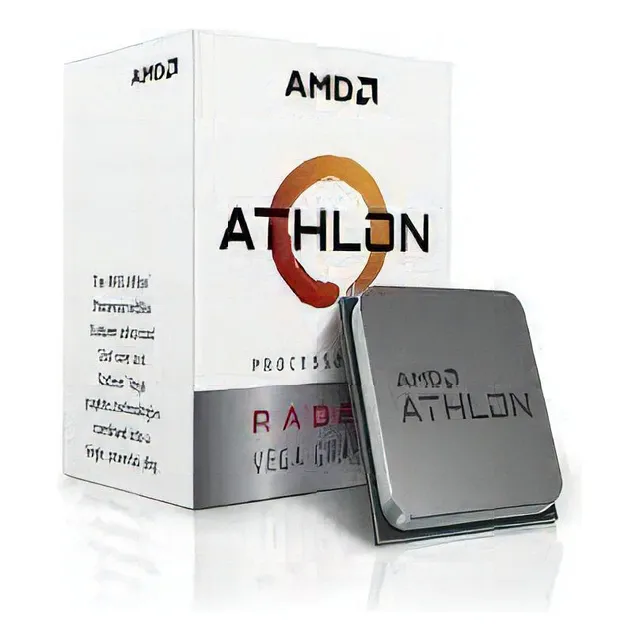Procesador AMD Athlon 3000G YD3000C6FHBOX de 2 núcleos y 3.5GHz de frecuencia con gráfica integrada