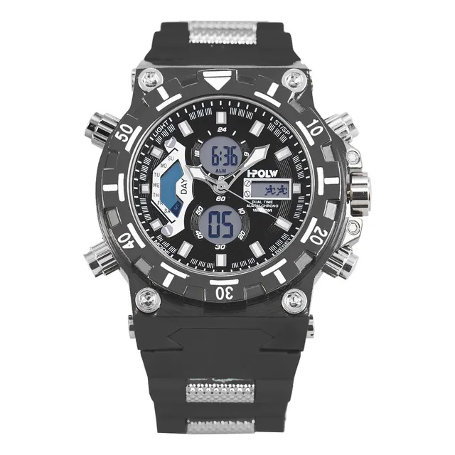 Sibosun Reloj Deportivo Blanco Gran Cara Impermeable Hk4mb