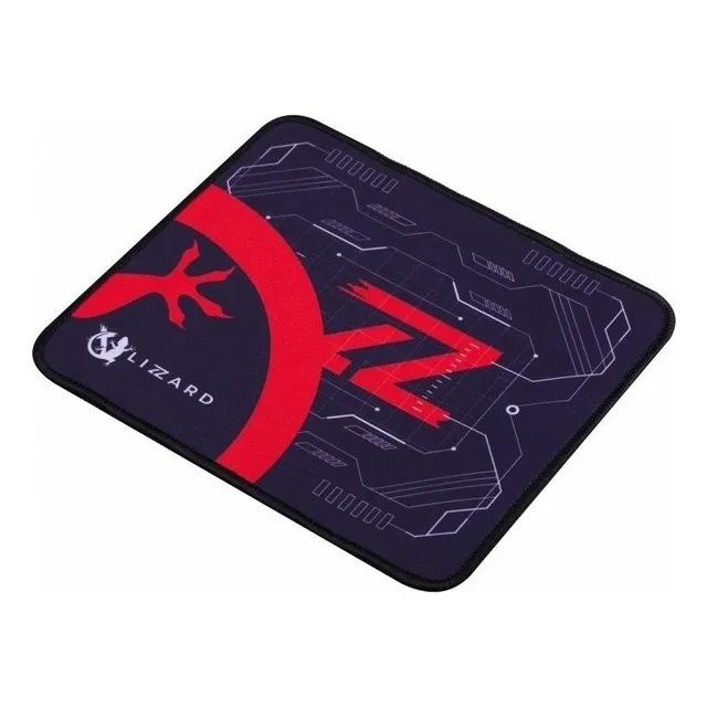 Mousepad Gamer X-lizzard Xzz-mp-02 - Otec Color NEGRO CON ROJO Talle 230 X 200 X 2MM