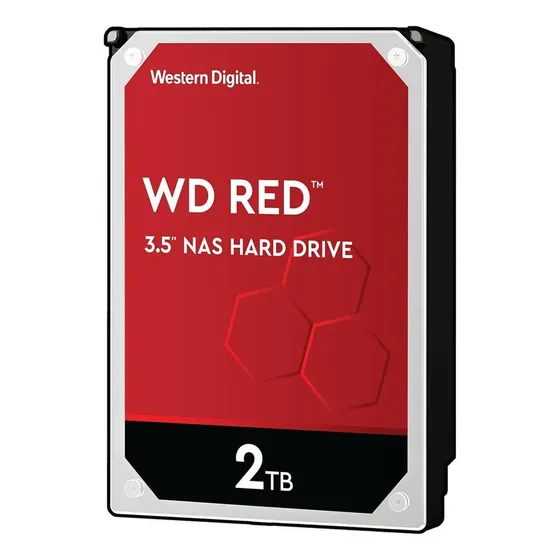 interno Western Digital WD Red WD20EFRX 2TB vermelho