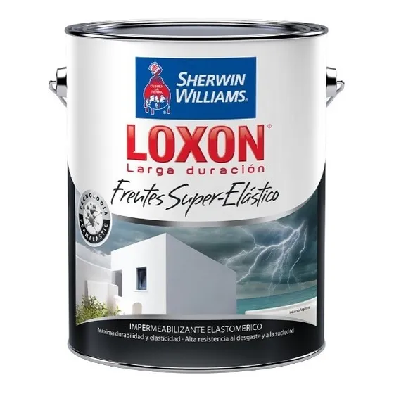 Impermeabilizante Loxon Pared Exterior Super Elastico 10 Lts