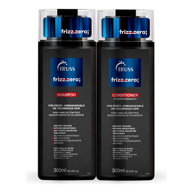 Truss Kit Shampoo + Condicionador Frizz Zero Truss Kit Shampoo + Condicionador Frizz Zero