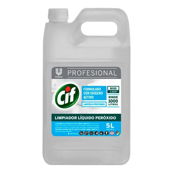 Cif Limpiador Liquido Peroxido 5l