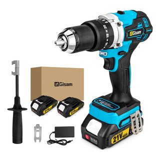 Taladro Atornillador Inalámbrico 1/2'' Gisam S3726 21v 4ah Taladro Atornillador Inalámbrico 1/2'' Gisam S3726 21v 4ah