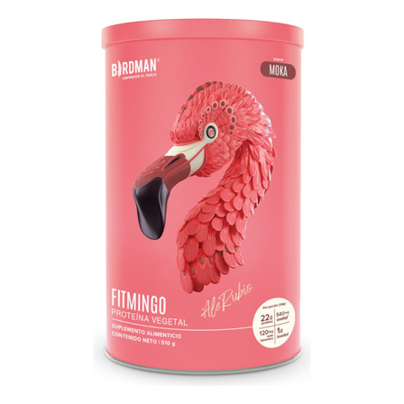 Birdman Proteína Vegetal Fitmingo 510g By Ale Rubio Sabor Moka Birdman Proteína Vegetal Fitmingo 510g By Ale Rubio Sabor Moka