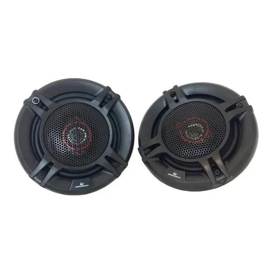 Juego Parlantes Coaxiales Auto 5.25¨ 500w 2 Vías Maverick Color Negro