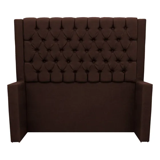 Cabecera King Size Landi Para Cama Capitonada Minimalista