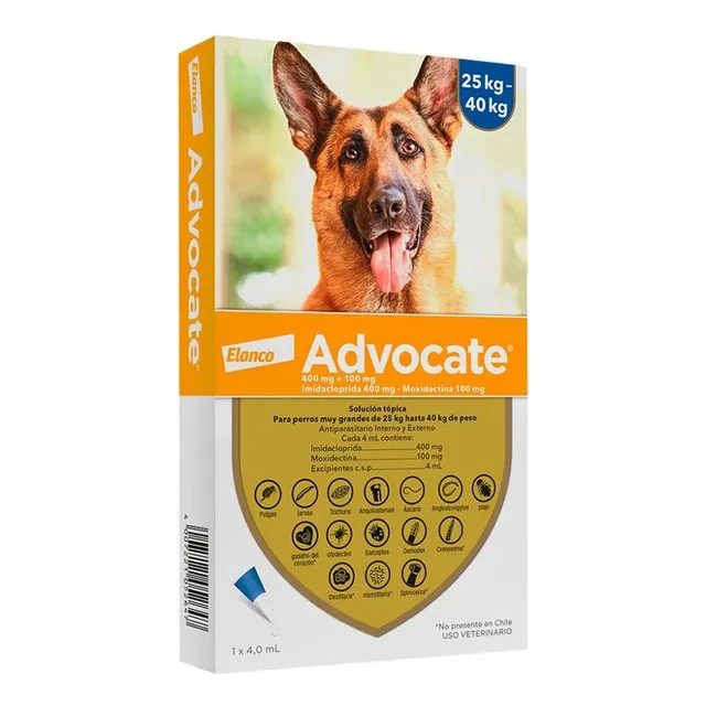 Advocate Perros 25kg- 40 Kg