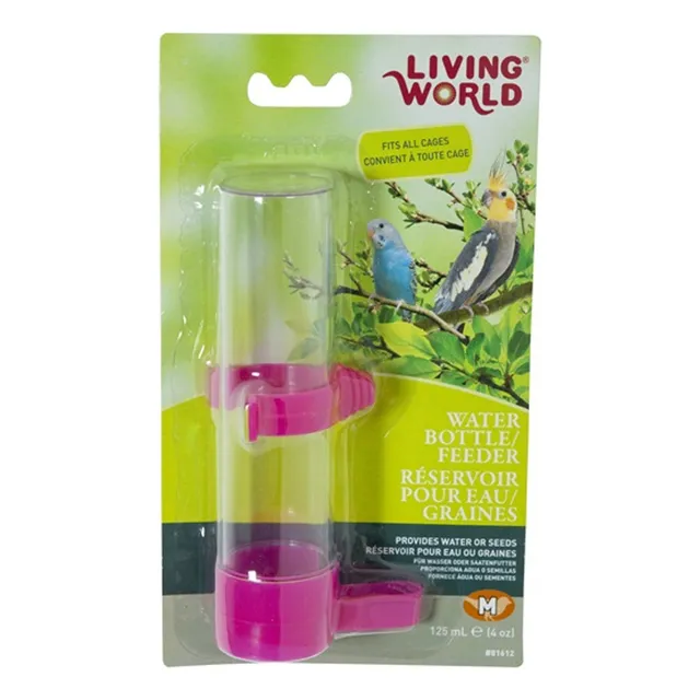 Living Word Bebedero Comedero Para Jaula De Pajaros Aves