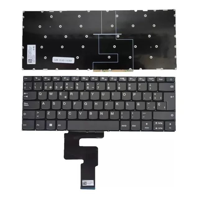 Teclado Para  Portatil Lenovo Ideapad S145-14igm S145-14iil