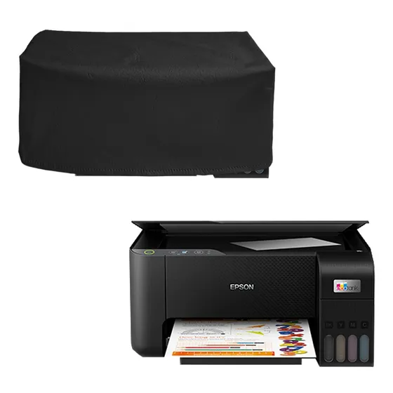 Capa Impressora Epson Ecotank L3250 L3210 Corino Impermeável