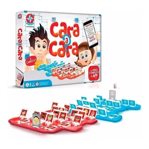 Jogo De Mesa Cara A Cara Com Aplicativo Estrela