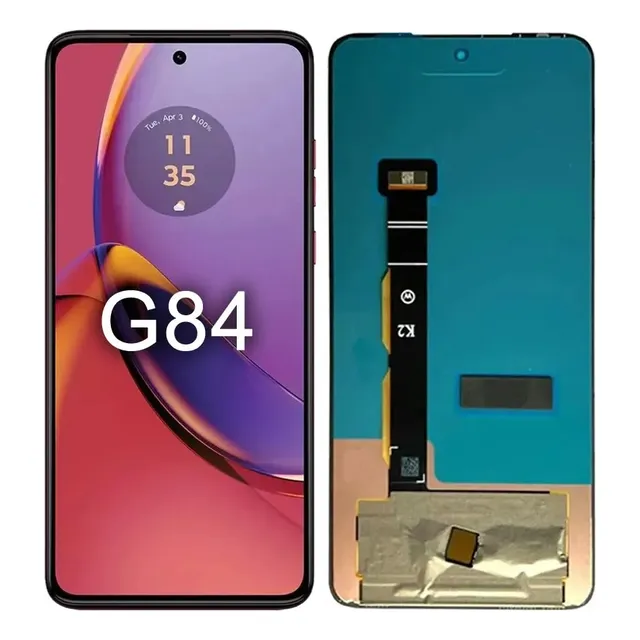 Tela Frontal Amoled Compativel Moto G84 5g Xt2347 Nac