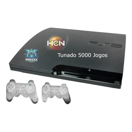 Sony Playstation Ps3 Tunado Slim +ver Fotos Preto (Recondicionado)