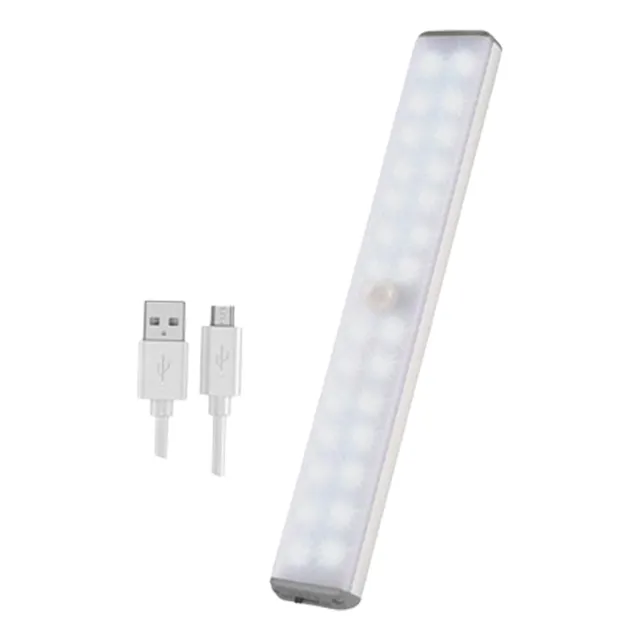 St Luz Led Recargable Sensor D/movimiento Blanco Frio Sg28