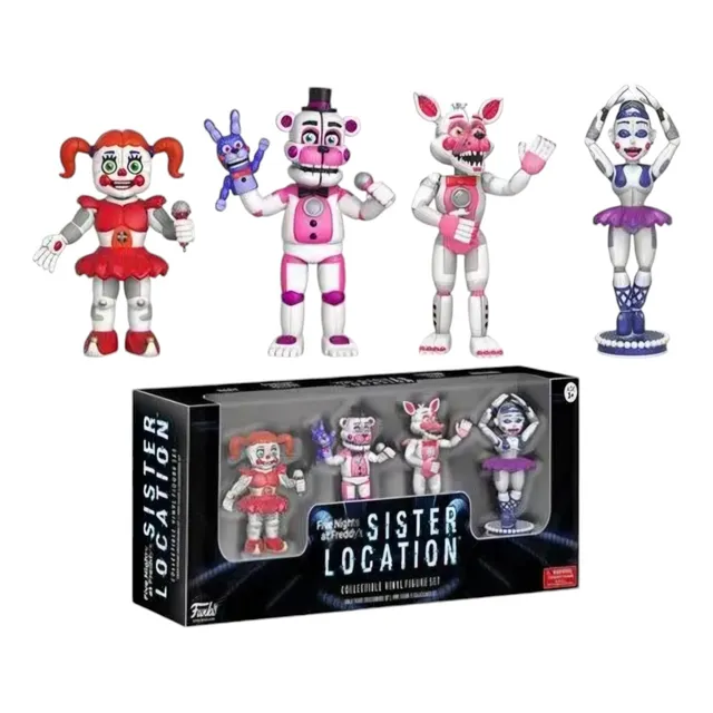 Set Figuras Five Nights At Freddys 