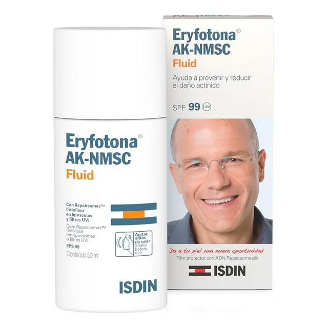 Fotoprotector Isdin Eryfotona Ak-nmsc Fluid 50ml