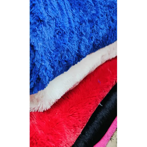 Tela Peluche 2.5 Pelo Largo Por Metro Para Alfombras