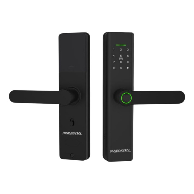 Fechadura Inteligente Wifi Slim Biometria Cartão Novadigital Fechadura Inteligente Wifi Slim Biometria Cartão Novadigital