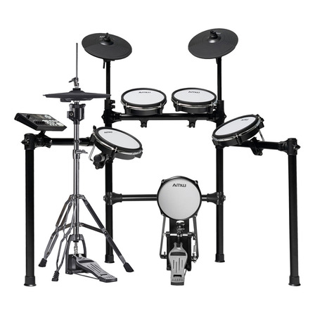 Amw Ed7 Bateria Eletrônica Pads Em Mesh Dual Zone Chimbal Real Hi Hat Pratos Dual E Modulo Avançado Com Expansão Amw Ed7 Bateria Eletrônica Pads Em Mesh Dual Zone Chimbal Real Hi Hat Pratos Dual E Modulo Avançado Com Expansão