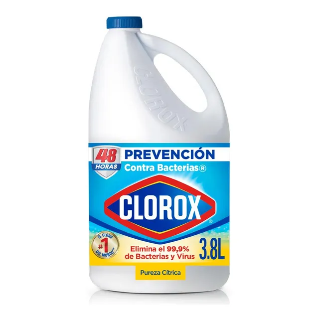 Blanqueador Clorox Pureza Cítrica 3,8 LT