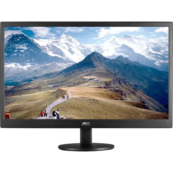 Monitor Aoc Led 18.5'' Widescreen Ultrahigh Dcr Osd E970swnl