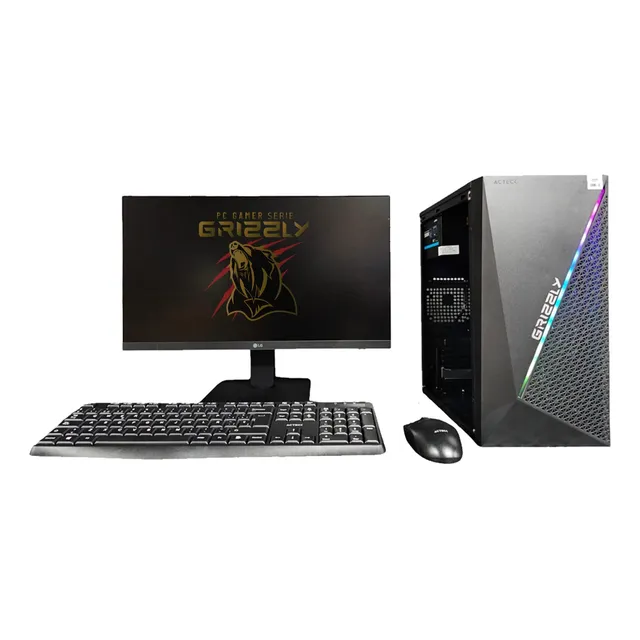 Pc Escolar Grizzly Core I3 16gb 480gb Monitor 22 2 En 1 Wifi