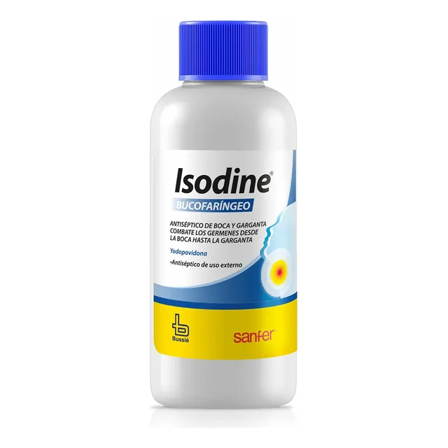 Isodine Bucofaríngeo Bucal Frasco X 120 Ml