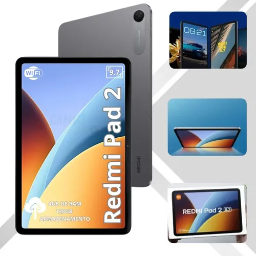 Xiaomi Redmi Pad 2 9.7 64 Rom 4gb Ram 7600mah 2k 120hz Processador