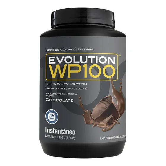 Wp100 Bote De 1400 G - 0 Carbs Y 0 Grasas Sabor Chocolate