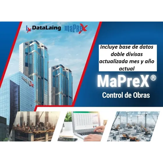 Maprex V8.1.6.4 Costos Y Presupuestos De Obra Con Garantía