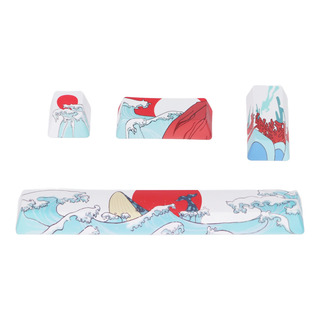4pcs Personalizado Keycaps Confortável Sentir Resistência À 4pcs Personalizado Keycaps Confortável Sentir Resistência À